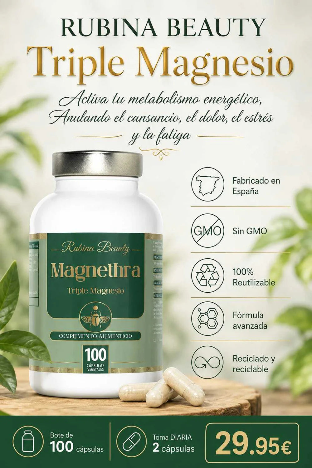 MAGNETHRA - Triple Magnesio
