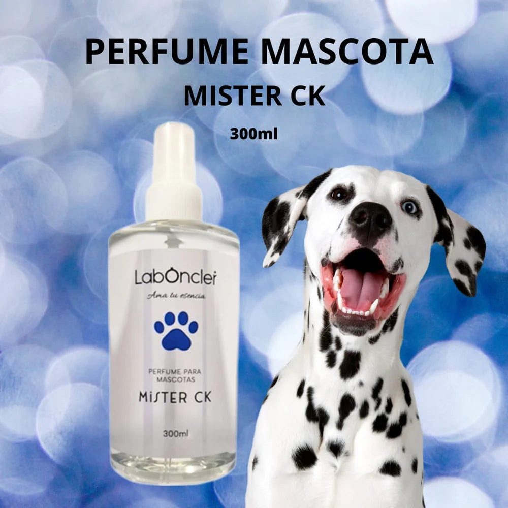 PERFUME MASCOTA  MISTER CK