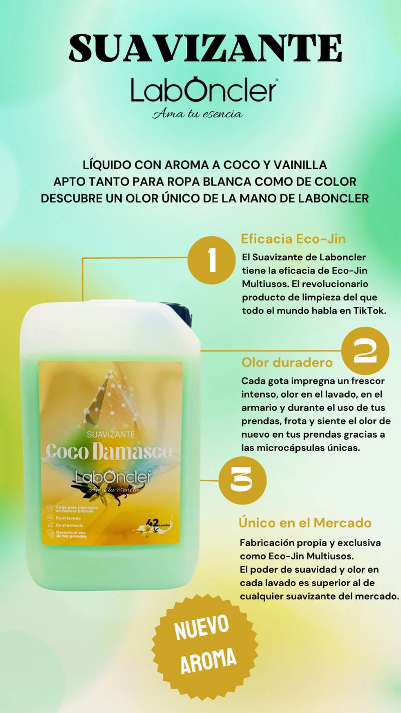 SUAVIZANTE COCO DAMASCO | COCO & VAINILLA